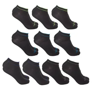 10-Pack: Men's U.S. Army Low Cut Socks