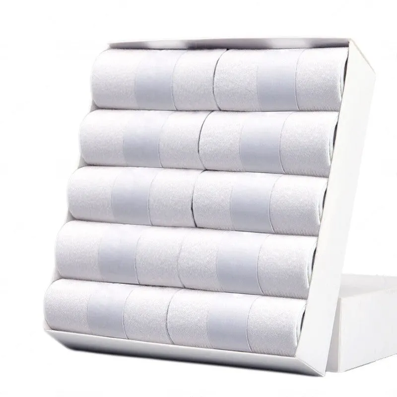 10 Pcs Soft Breathable Men's Cotton Socks