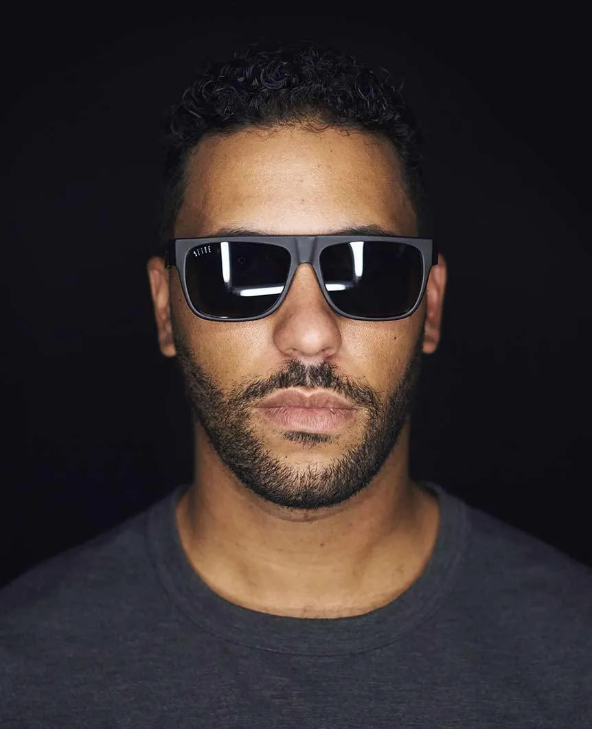 22 Matte Blackout Sunglasses Pure Polarized