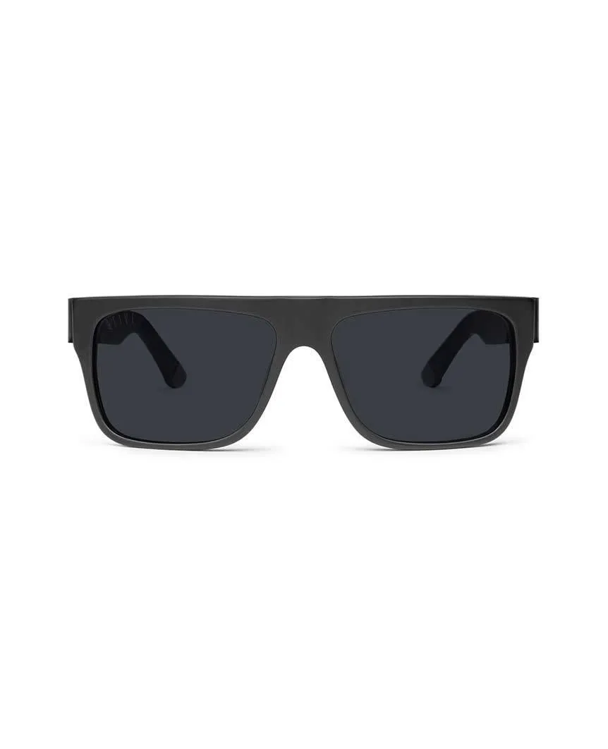 22 Matte Blackout Sunglasses Pure Polarized