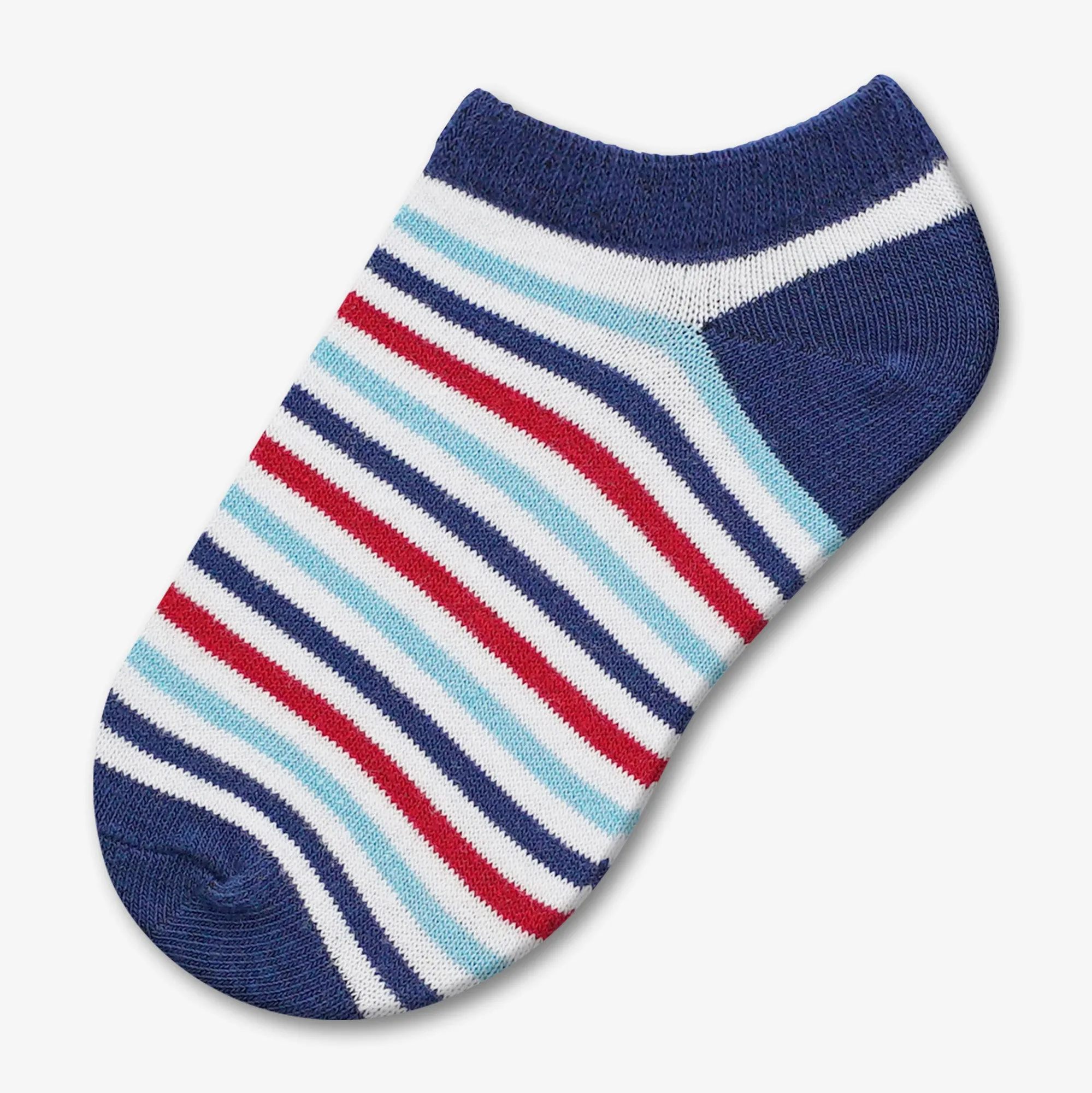 3 Pair Low Cut Socks - Assorted - Style: 617