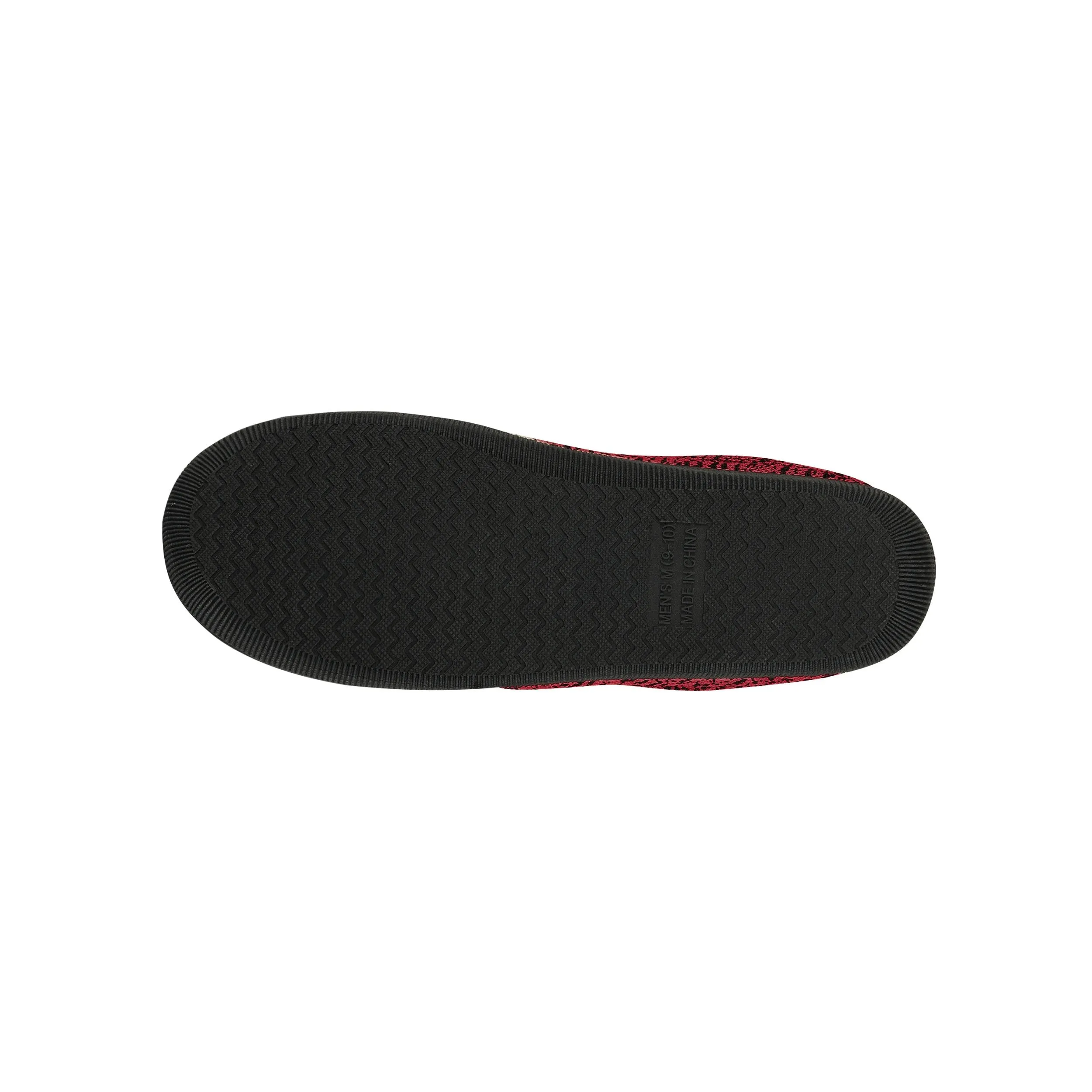 Arizona Cardinals NFL Mens Poly Knit Cup Sole Slippers