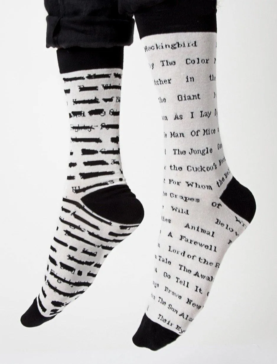 Banned Book Socks