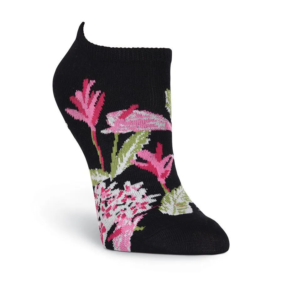 Botanical Florals Ankle Socks 6 Pair Pack (Women's)
