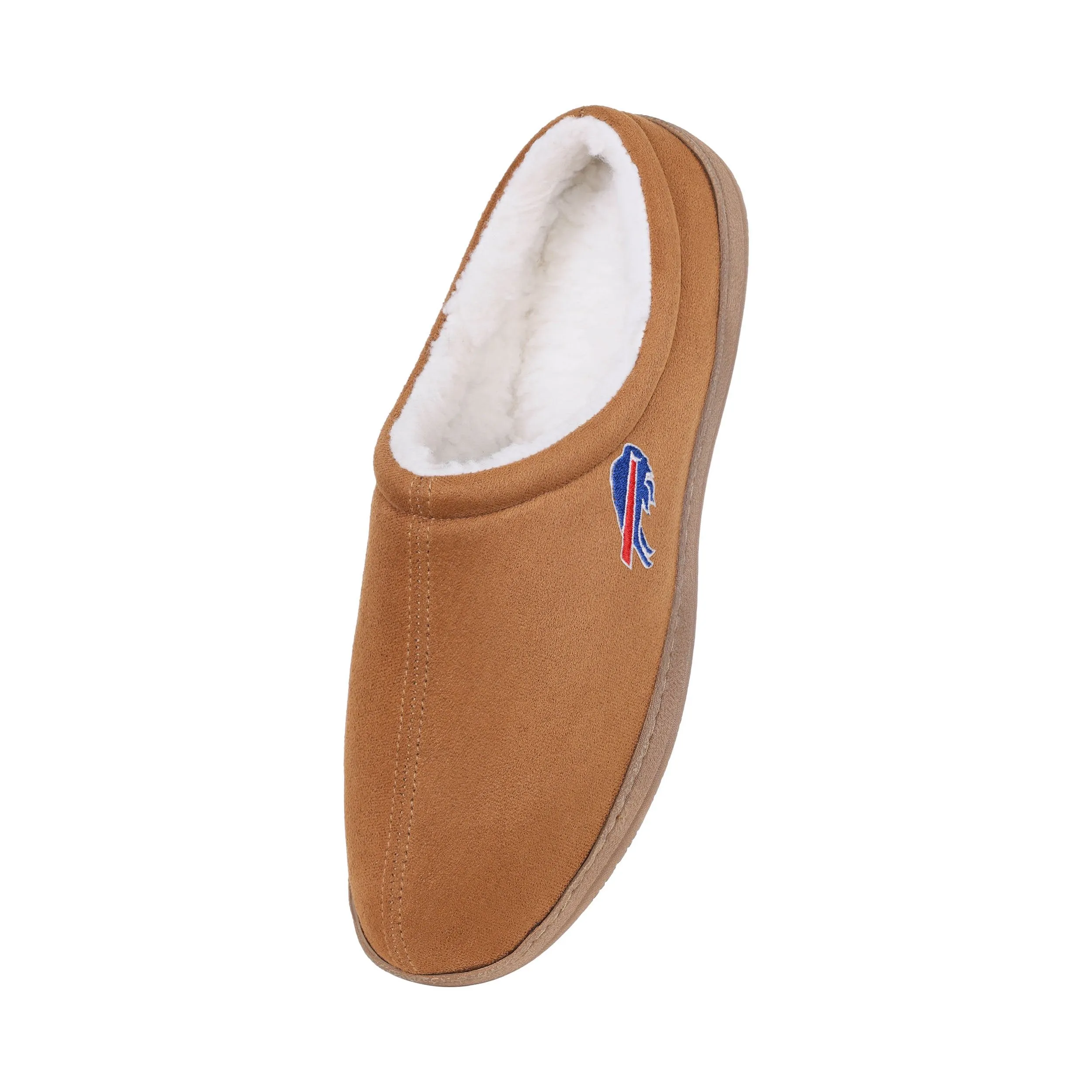 Buffalo Bills NFL Mens Low Top Suede Slippers