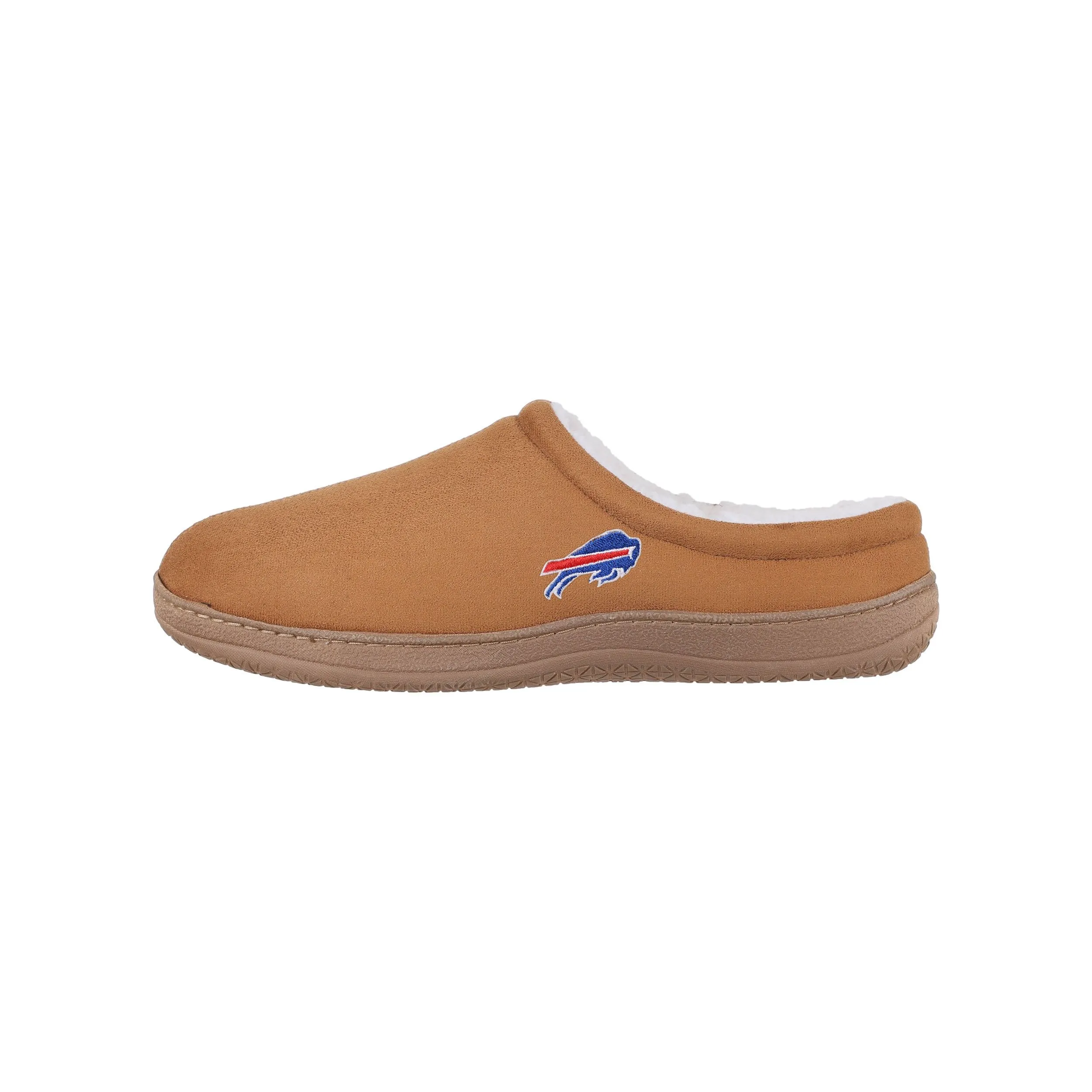 Buffalo Bills NFL Mens Low Top Suede Slippers
