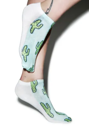 Cactus Ankle Socks