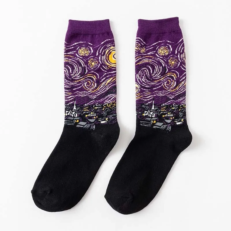 Casual Vintage Cotton Socks