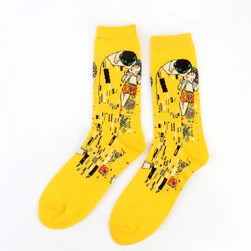 Casual Vintage Cotton Socks