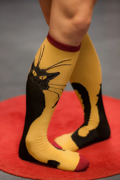 Chat Noir Stretch-It Knee High