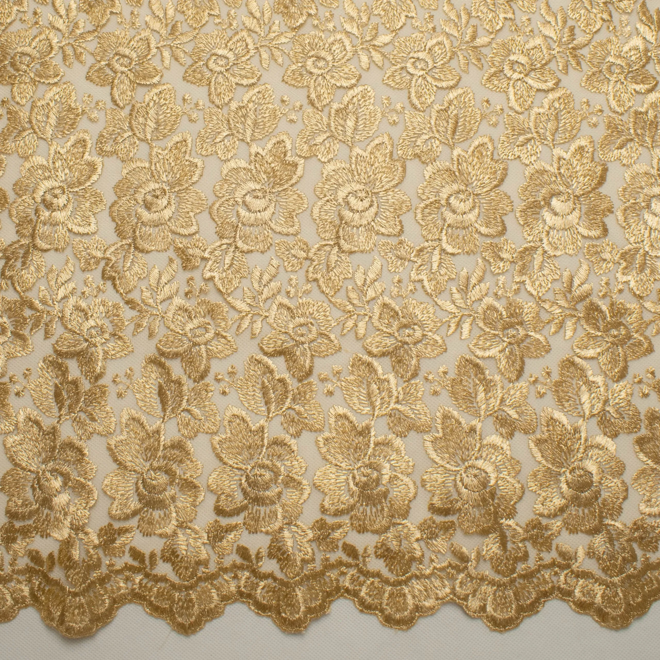 Embroidered Lace BF-62287 Honey