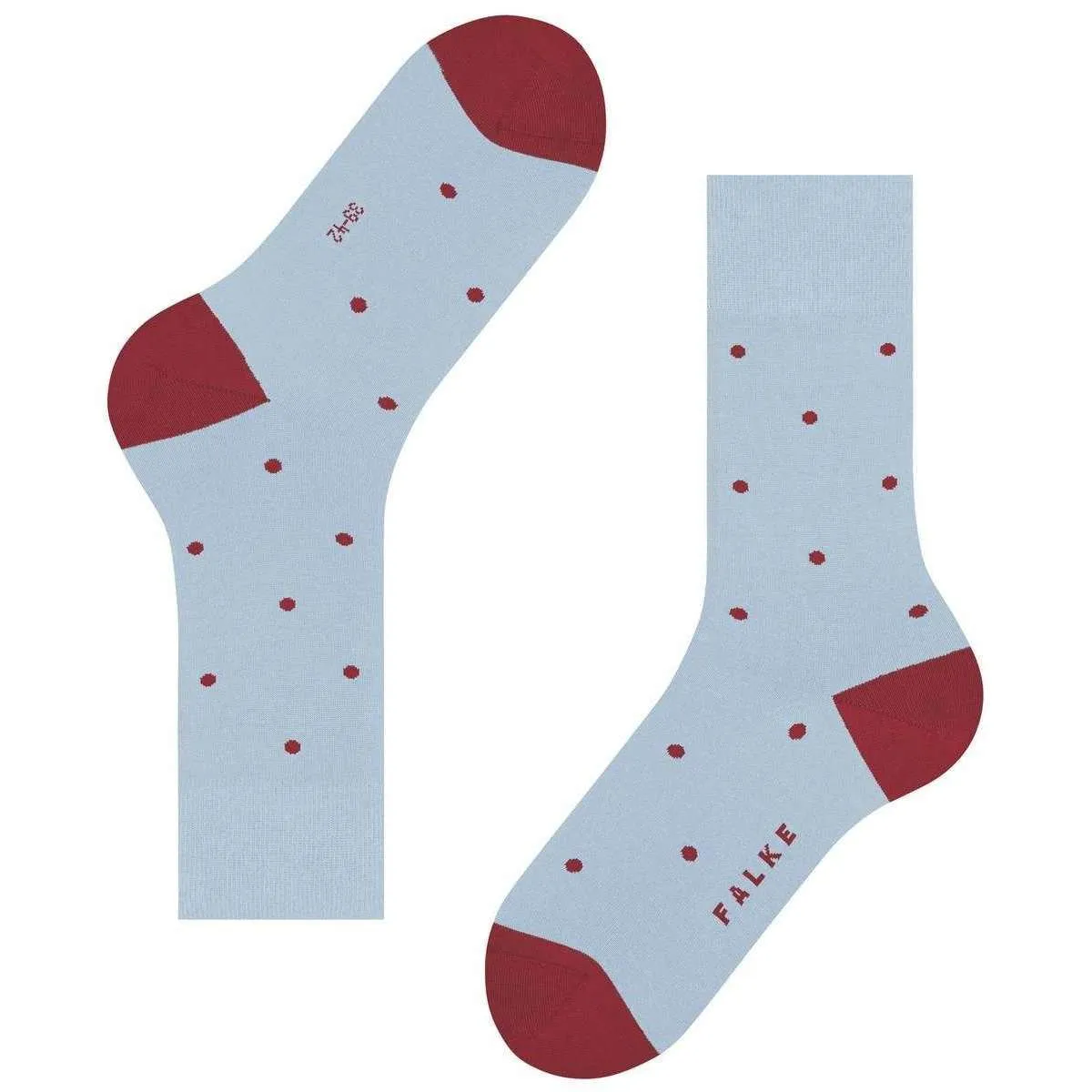 Falke Dot Socks - Light Blue
