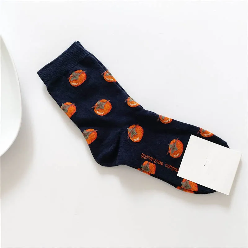 Floral Printed Long Socks Set