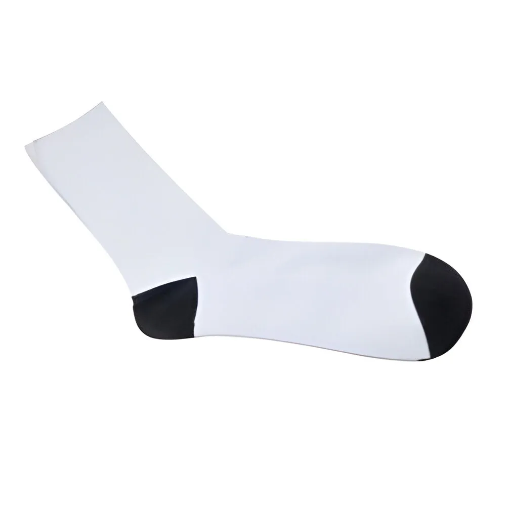 FULL CARTON - 144 Pairs x Black Toe/ Black Heel - Men's Socks - 40cm
