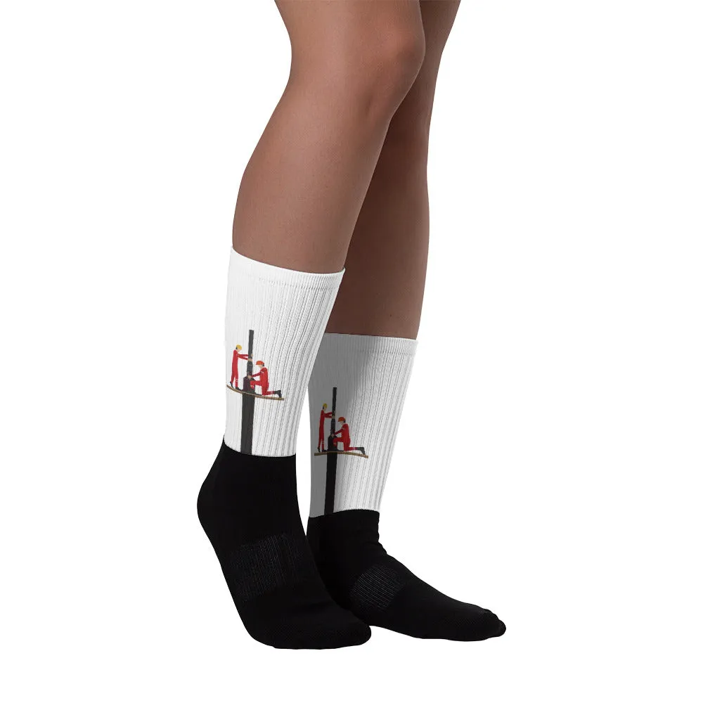 Fun Oilfield Roughneck Unisex Socks