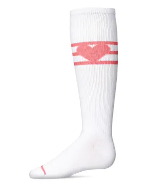 Girls' Sweetheart Pastel Knee High Socks