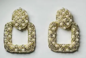 Gold  Textured Disc Hoop  Earrings  |  Unique & Chic Fashion Accessories