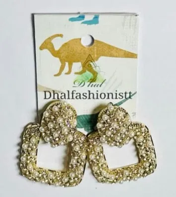 Gold  Textured Disc Hoop  Earrings  |  Unique & Chic Fashion Accessories