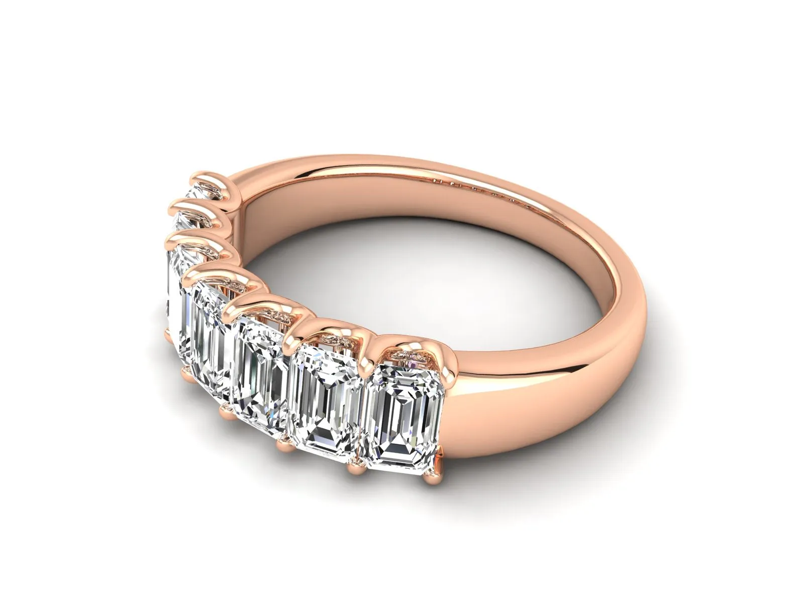 Half-Eternity Wedding Ring - 2.03 ct.