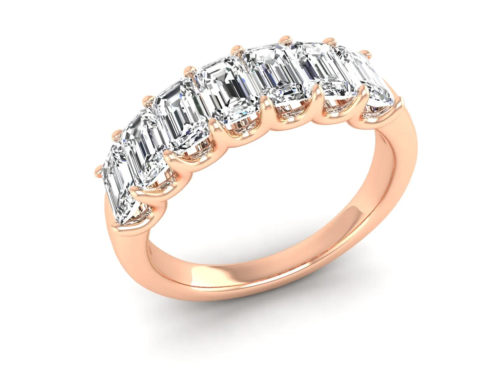 Half-Eternity Wedding Ring - 2.03 ct.