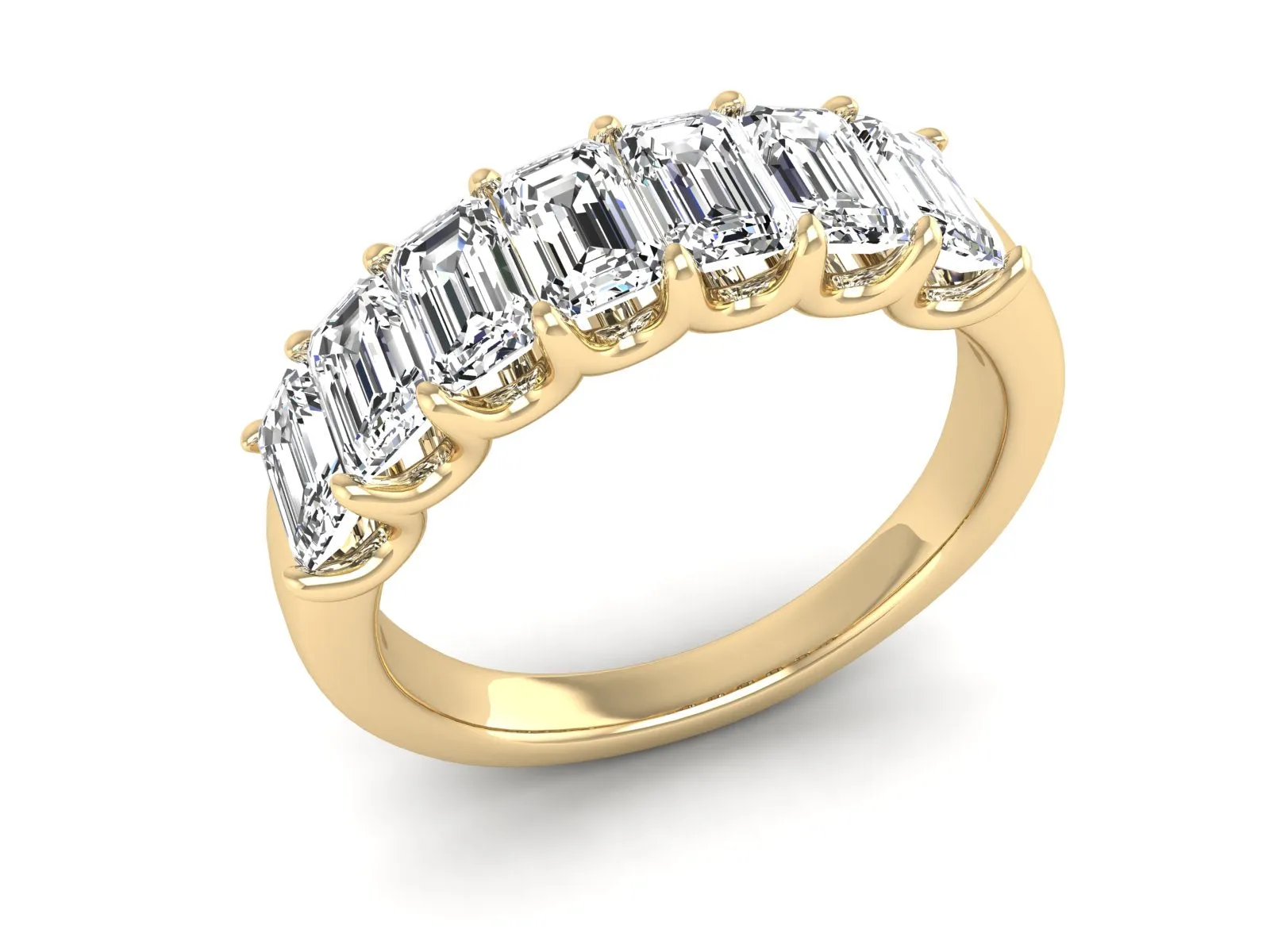 Half-Eternity Wedding Ring - 2.03 ct.