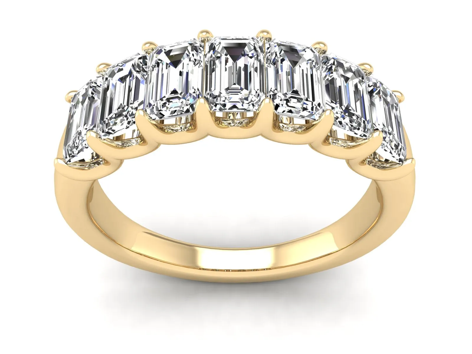 Half-Eternity Wedding Ring - 2.03 ct.