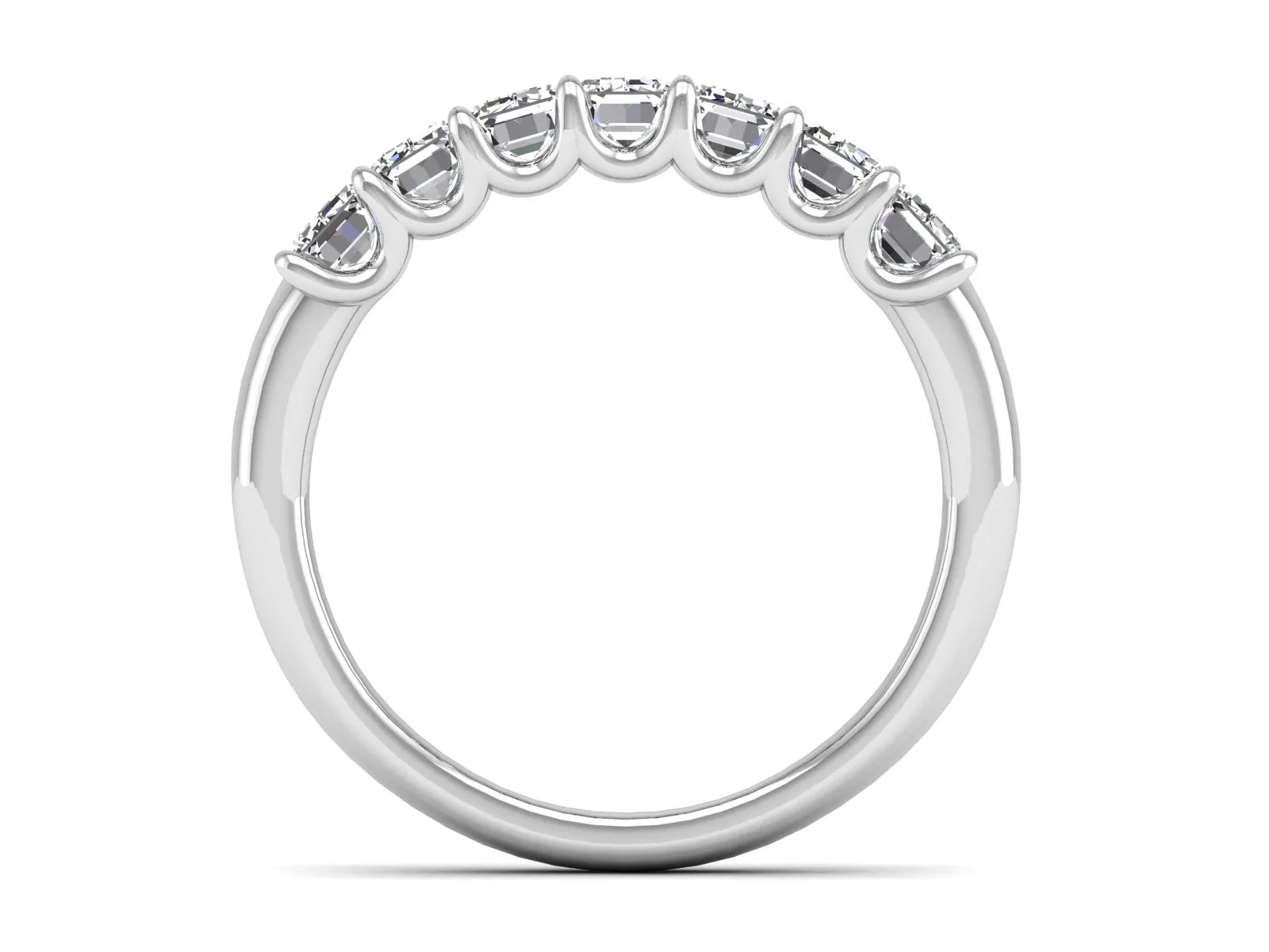 Half-Eternity Wedding Ring - 2.03 ct.