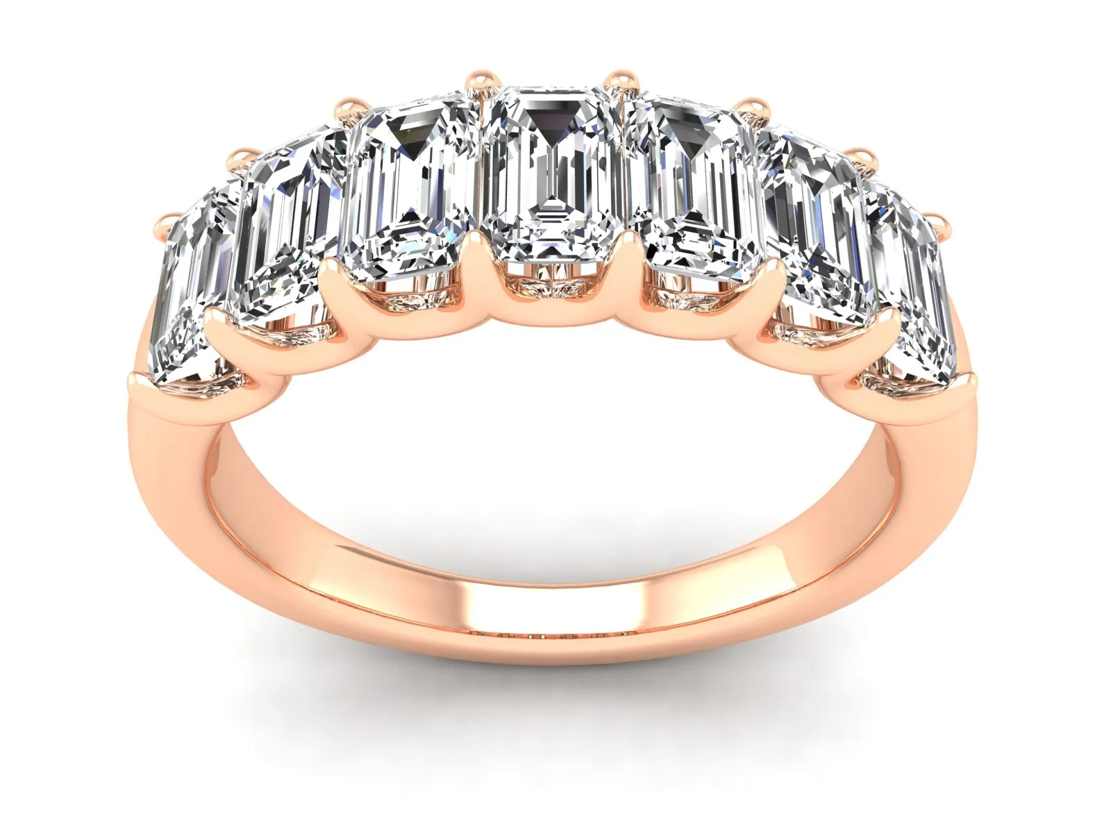 Half-Eternity Wedding Ring - 2.03 ct.