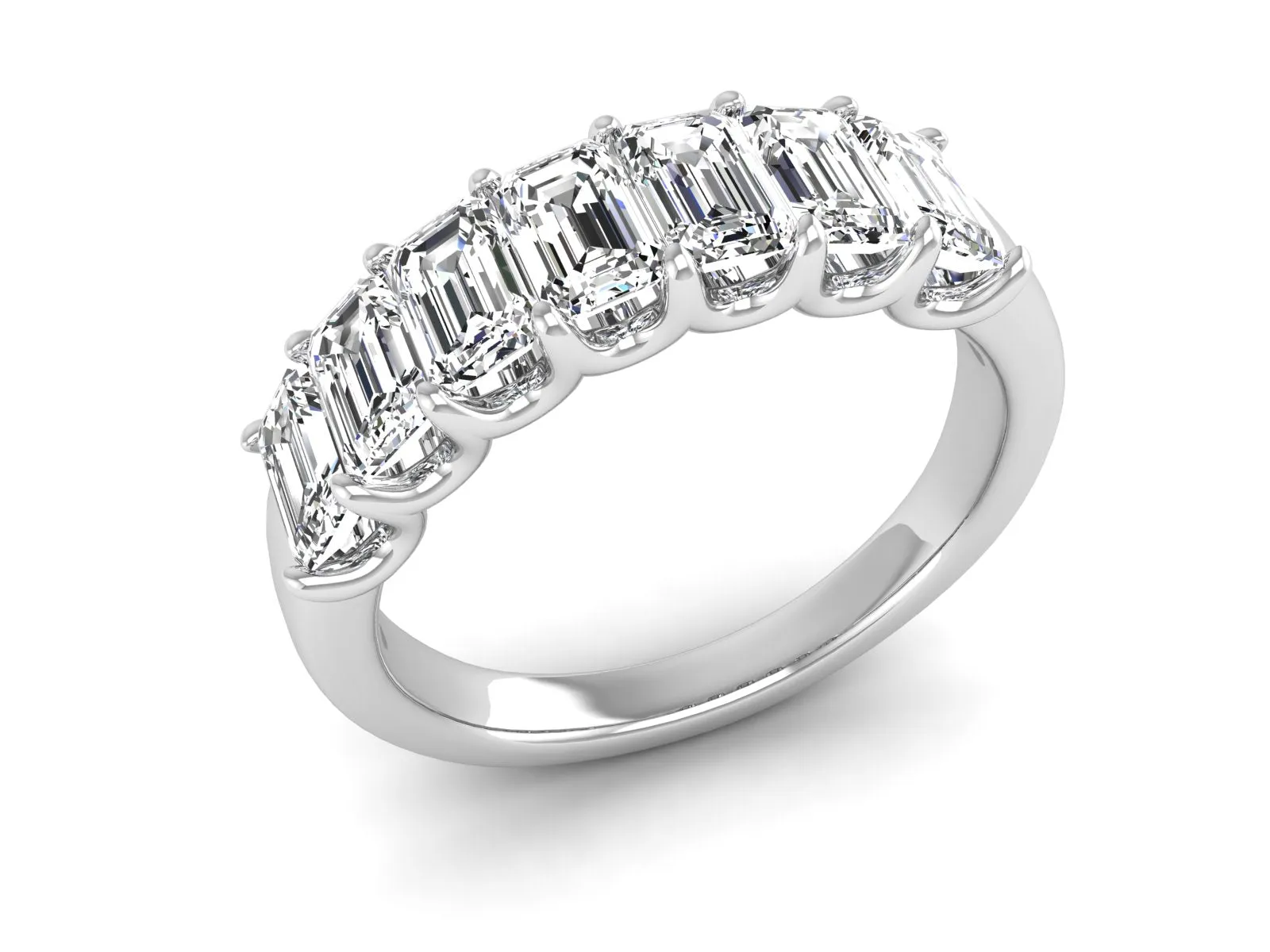Half-Eternity Wedding Ring - 2.03 ct.