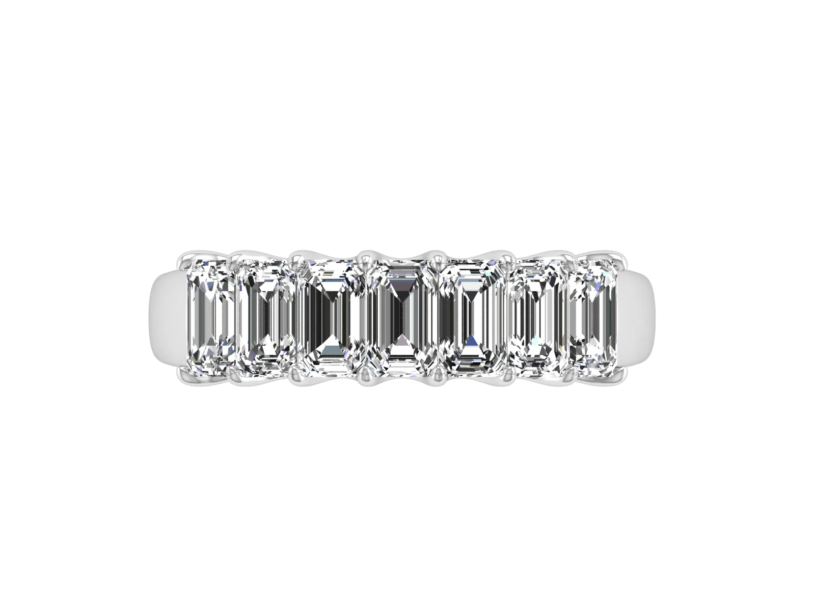 Half-Eternity Wedding Ring - 2.03 ct.