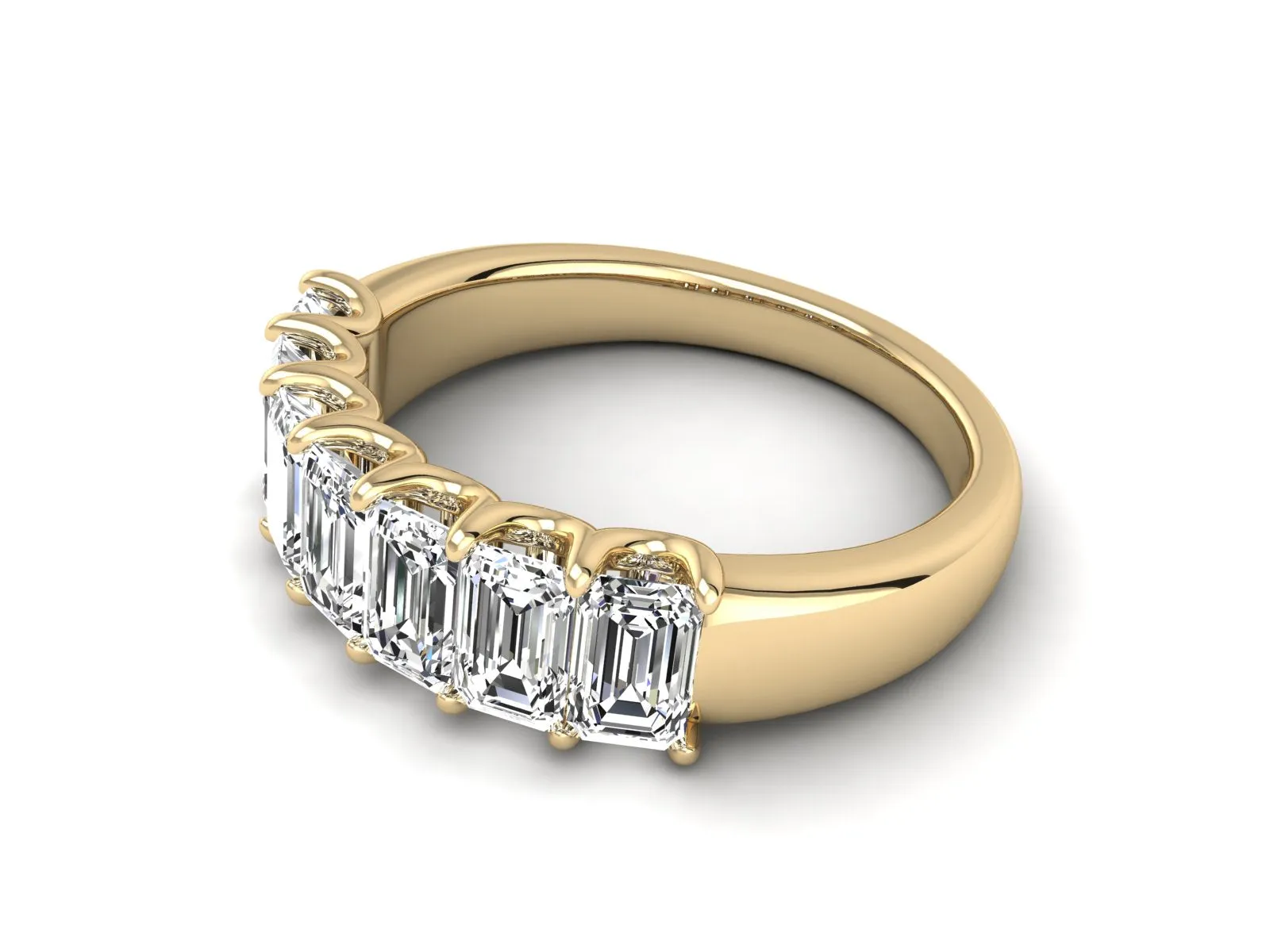 Half-Eternity Wedding Ring - 2.03 ct.