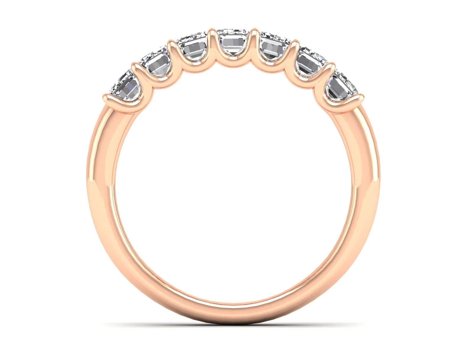 Half-Eternity Wedding Ring - 2.03 ct.