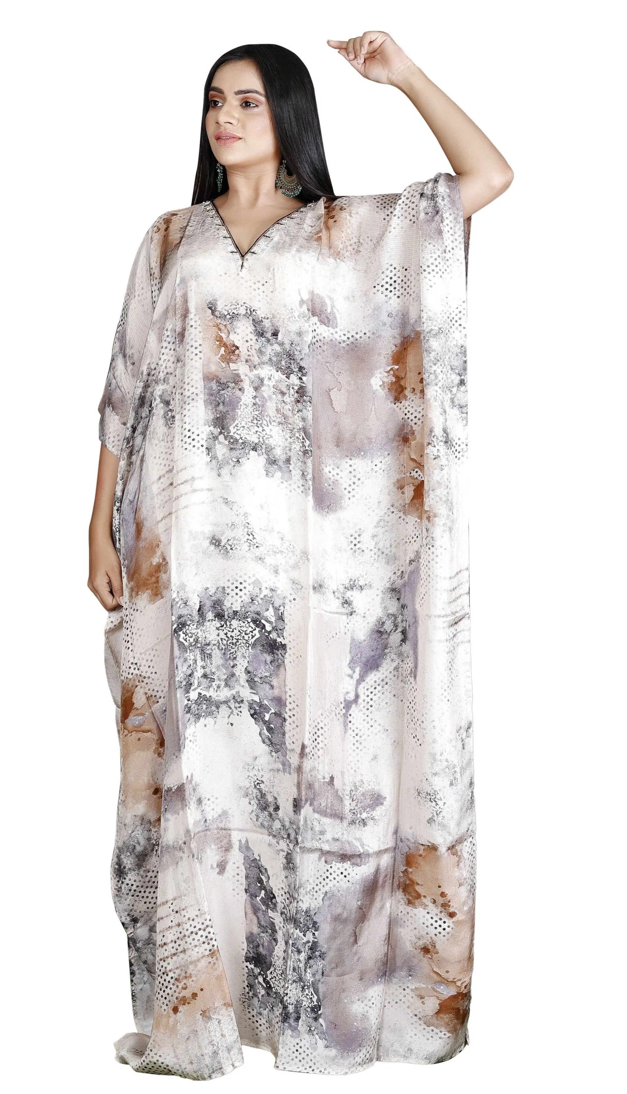 Handmade formal caftan beach cover up luxuries Resort party kaftan