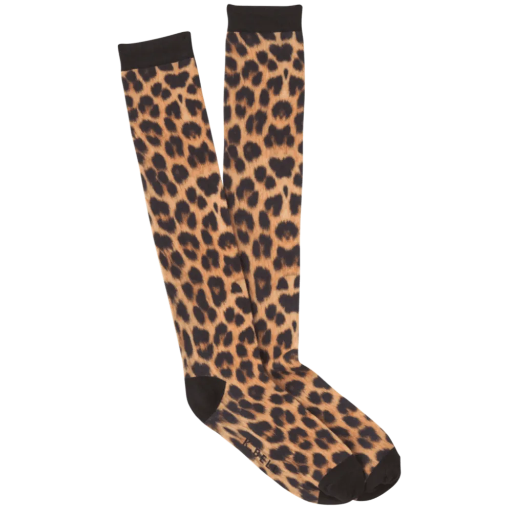 Leopard Women's Knee High Sock