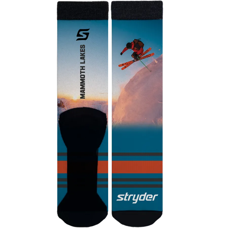 Mammoth Lakes Skiing Socks