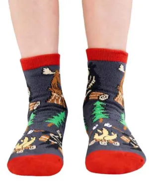 Medium Happy Camper Kids Socks