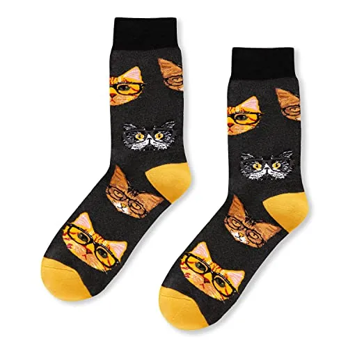 Men Cat Socks Series