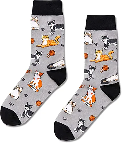 Men Cat Socks Series