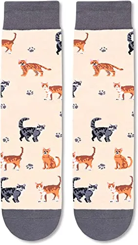 Men Cat Socks Series