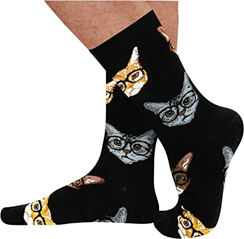 Men Cat Socks Series