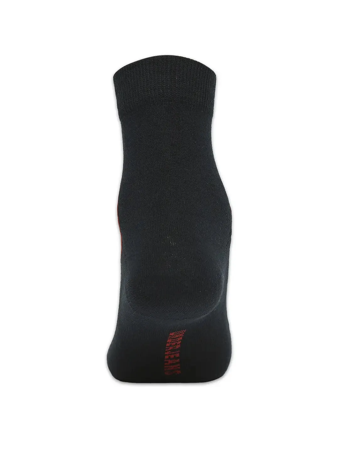 Men Premium Navy & Grey Melange Ankle Length Socks - Pack Of 2- Underjeans By Spykar