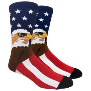 Men's Novelty Fun Socks  - Eagle