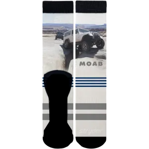 Moab Jeep White Socks