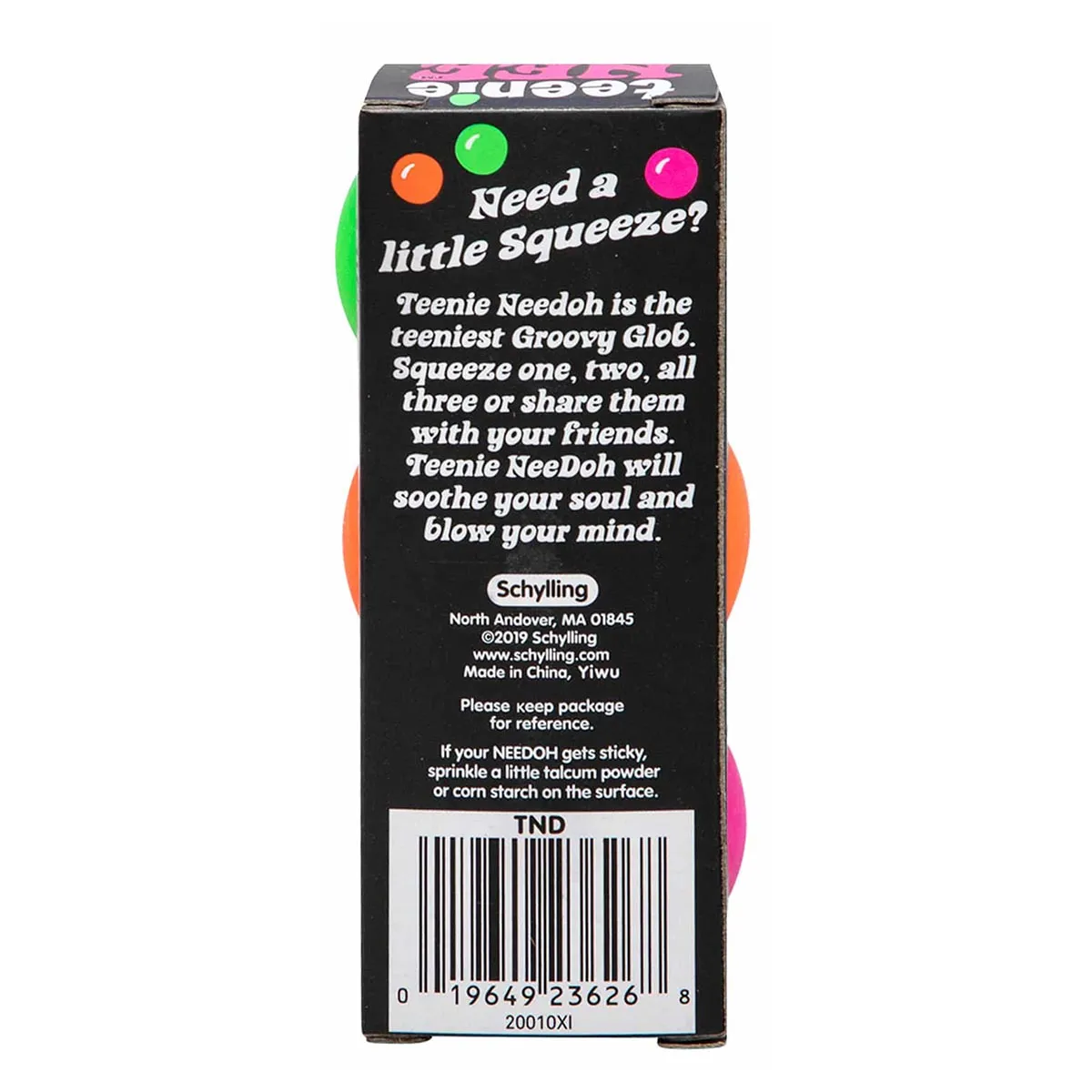 NeeDoh Teenie Fidget Toy (styles vary)