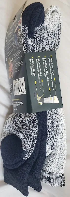 Nico -- Men's Merino Wool Thermal Socks -- 2 Pr. Pk -- Grey