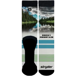 Rocky Mtn Lake Irene Socks