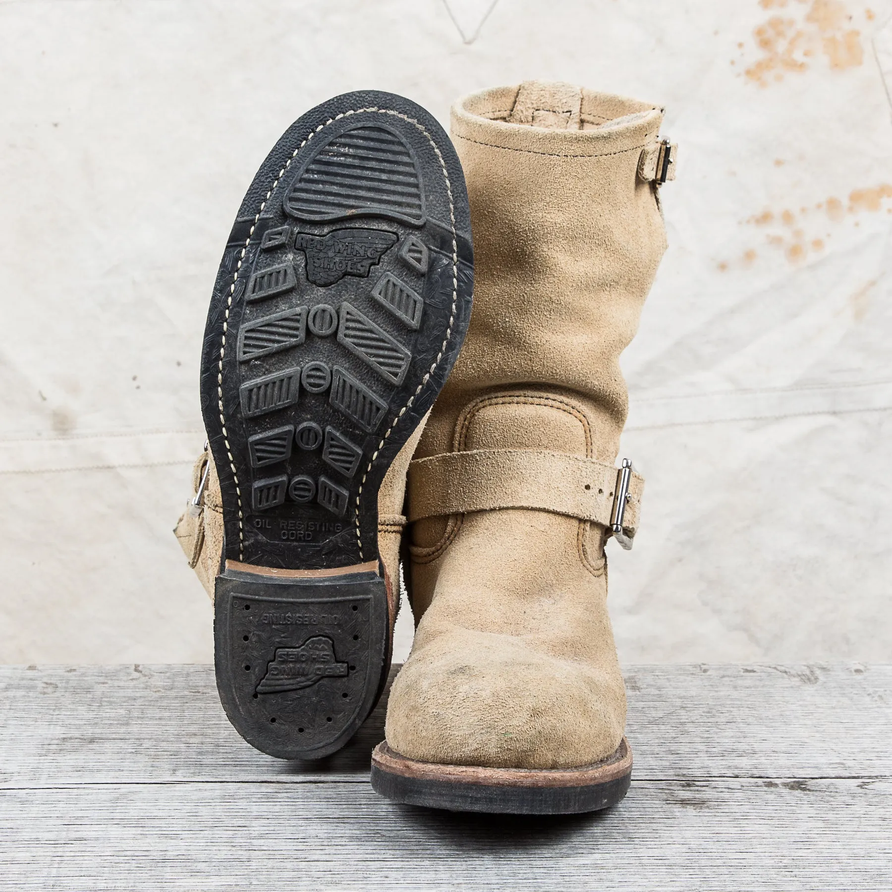 Second hand Red Wing Engineer Boots Style No. 8268